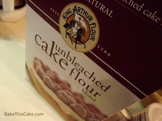 King Arthur Unbleached Cake Flour for Abe Lincoln Vanilla Almond Cake BakeThisCake