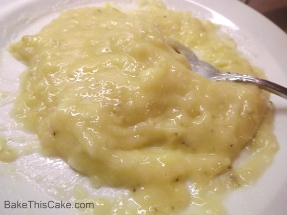 Bananas Mashed for Fresh Banana Buttercream Frosting BakeThisCake Bananas Mashed for Fresh Banana Buttercream Frosting BakeThisCake
