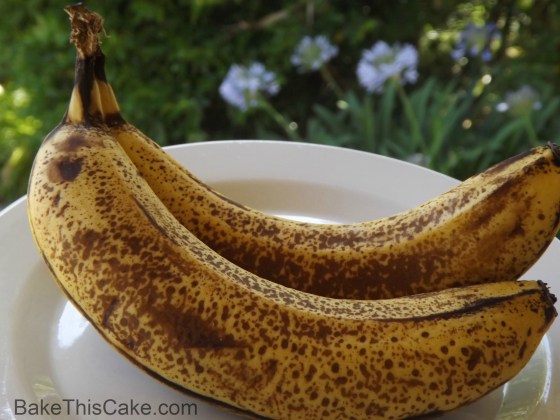 Ripe Spotted Banana for Fresh Banana Frosting BakeThisCake Ripe Spotted Banana for Fresh Banana Frosting BakeThisCake