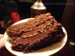 Devils Food Cake Slice by the copper lamp Bake This Cake